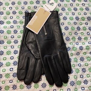 Michael Kors leather gloves